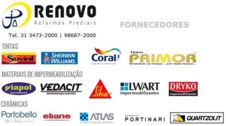 RENOVO Reformas e Impermeabilização de Paredes Externas de Prédios e Condomínios em BH